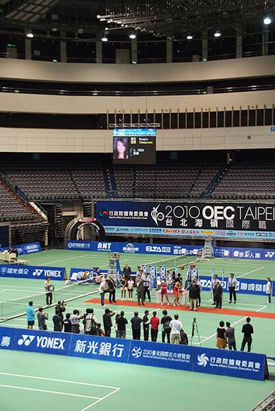 娛樂應用數位看板 - 台北海碩國際職業女子網球公開賽 / 台灣