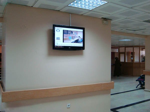 醫療保健數位看板 - Gazi University醫院 / 土耳其