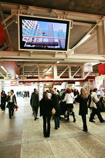 會展中心數位看板 - BolognaFiere展覽館－Fair TV / 義大利