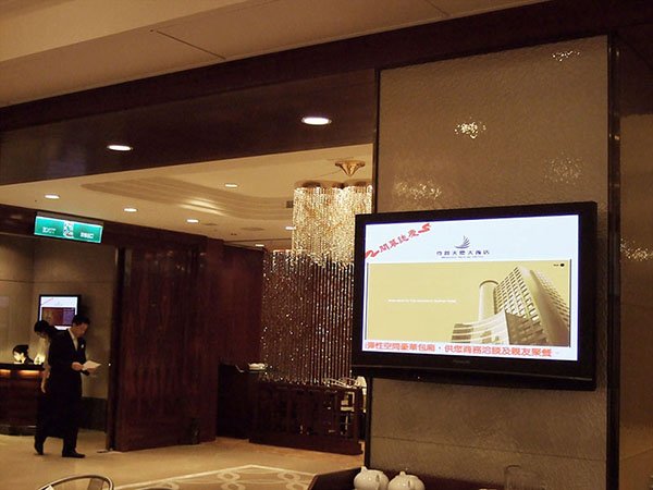 餐飲觀光數位看板 - 尊爵天際大飯店 / 台灣