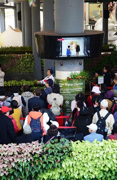 會展中心數位看板 - 2010臺北國際花卉博覽會 / 台灣