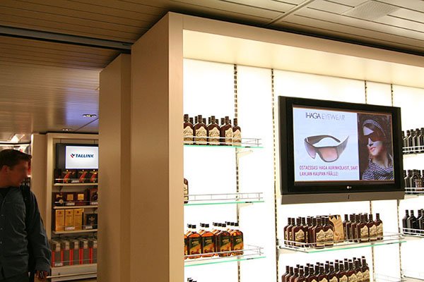 交通運輸數位看板 - Tallink新渡輪 / 芬蘭