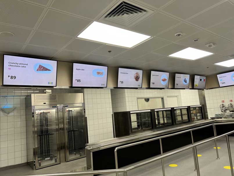 零售商場數位看板 - 宜家家居 / 菲律賓