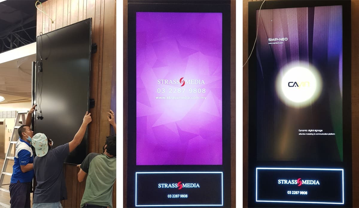 零售商場數位看板 - 谷中城美佳廣場 / 馬來西亞