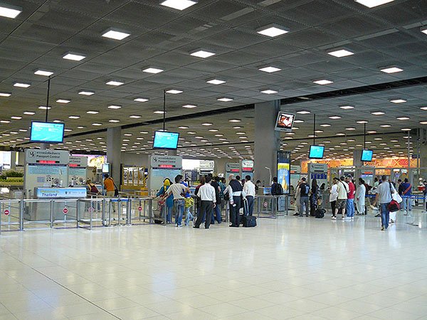 交通運輸數位看板 - 曼谷Suvarnabhumi國際機場 / 泰國