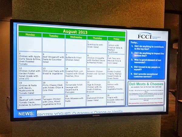 公司企業數位看板 - FCCI Insurance Group 產物保險 / 美國