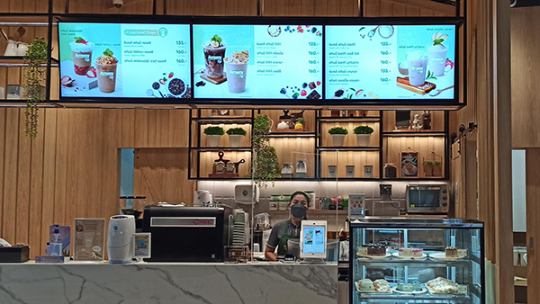 零售商場數位看板 - Amway 安麗陳列室 / 泰國