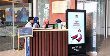 威斯汀迪沙魯海岸度假村以鎧應數位看板提升賓客服務體驗